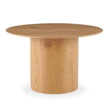Load image into Gallery viewer, Solix Round Dining Table 120x75cm - Oak