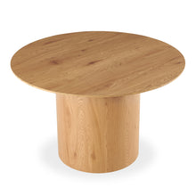 Load image into Gallery viewer, Solix Round Dining Table 120x75cm - Oak