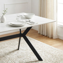 Load image into Gallery viewer, Xenova Rectangle Ceramic Dining Table 180x90cm - White