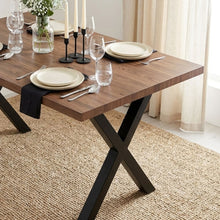 Load image into Gallery viewer, Xavron Rectangle Dining Table 180x90cm - Walnut