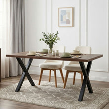 Load image into Gallery viewer, Xavron Rectangle Dining Table 180x90cm - Walnut