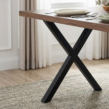 Load image into Gallery viewer, Xavron Rectangle Dining Table 180x90cm - Walnut