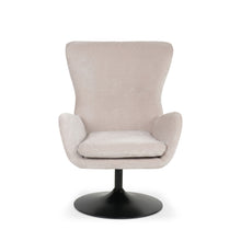 Load image into Gallery viewer, Arcus Velvet Armchair - Light Khaki