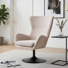 Load image into Gallery viewer, Arcus Velvet Armchair - Light Khaki