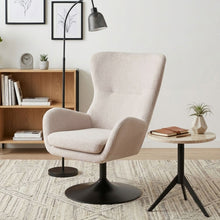 Load image into Gallery viewer, Arcus Velvet Armchair - Light Khaki