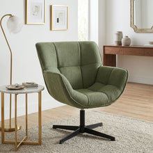 Load image into Gallery viewer, Cava Velvet Armchair - Olive Green