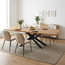 Load image into Gallery viewer, Croscen Rectangle Dining Table 240x95cm - Oak
