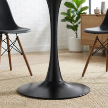 Load image into Gallery viewer, Tulesso Round Dining Table 90x75cm - Golden Black