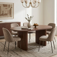 Load image into Gallery viewer, Arvola Rectangle Dining Table 180x95cm - Walnut