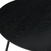 Load image into Gallery viewer, Crastin Round Dining Table 120x75cm - Black