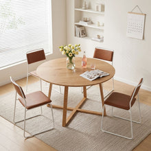 Load image into Gallery viewer, Crastin Round Dining Table 120x75cm - Oak