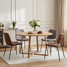 Load image into Gallery viewer, Crastin Round Dining Table 120x75cm - Oak