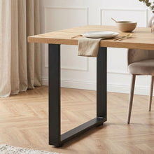 Load image into Gallery viewer, Varex Box Shape Metal Dining Table Legs 50x72.5cm - Set of 2