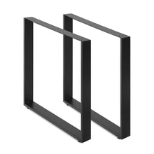 Load image into Gallery viewer, Varex Box Shape Metal Dining Table Legs 90x72.5cm - Set of 2