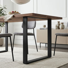 Load image into Gallery viewer, Varex Box Shape Metal Dining Table Legs 90x72.5cm - Set of 2