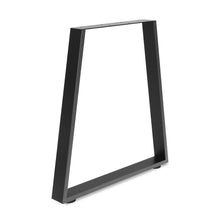 Load image into Gallery viewer, Varex Trapezoid Metal Dining Table Legs 45/67x72.5cm - Set of 2