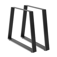 Load image into Gallery viewer, Varex Trapezoid Metal Dining Table Legs 65/90x72.5cm - Set of 2