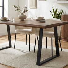 Load image into Gallery viewer, Varex Trapezoid Metal Dining Table Legs 65/90x72.5cm - Set of 2