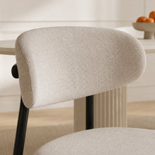 Load image into Gallery viewer, Curvano Fabric Dining Chair Set Of 4 - Beige (T=0.380m³ - 24.5kg)