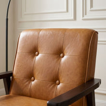 Load image into Gallery viewer, Ronan PU Armchair - Brown