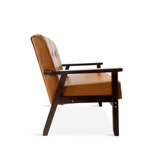 Load image into Gallery viewer, Ronan PU Armchair - Brown