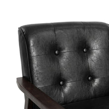 Load image into Gallery viewer, Ronan PU Armchair - Black