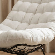 Load image into Gallery viewer, Naro Linen Rocking ArmChair - Beige