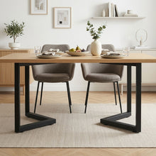 Load image into Gallery viewer, Varex V-Shape Metal Dining Table Legs 50/70x72.5cm - Set of 2