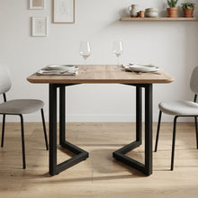 Load image into Gallery viewer, Varex V-Shape Metal Dining Table Legs 50/70x72.5cm - Set of 2