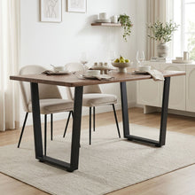 Load image into Gallery viewer, Varex Trapezoid Metal Dining Table Legs 65/45x72.5cm - Set of 2