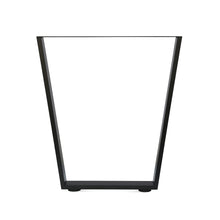 Load image into Gallery viewer, Varex Trapezoid Metal Dining Table Legs 65/45x72.5cm - Set of 2