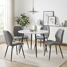 Load image into Gallery viewer, Nori Fabric Dining Chair - Set Of 4 - Grey