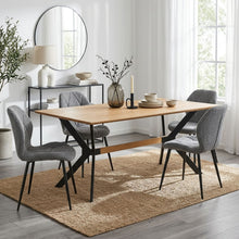 Load image into Gallery viewer, Nori Fabric Dining Chair - Set Of 4 - Grey