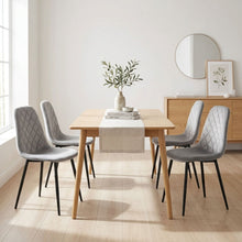 Load image into Gallery viewer, Sera Velvet Dining Chair - Set Of 4 - Light Grey
