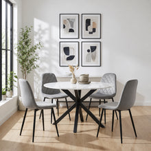 Load image into Gallery viewer, Sera Velvet Dining Chair - Set Of 4 - Light Grey