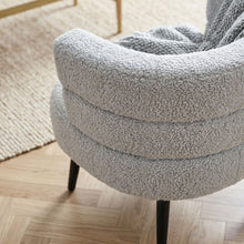 Load image into Gallery viewer, Hush Boucle Armchair - Light Grey