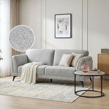 Load image into Gallery viewer, Brulo Linen 3 Seater Sofa - Light Grey