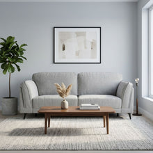 Load image into Gallery viewer, Brulo Linen 3 Seater Sofa - Light Grey