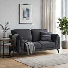 Load image into Gallery viewer, Brulo Linen 2 Seater Sofa - Dark Grey