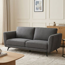 Load image into Gallery viewer, Rivel Chenille 3 Seater Sofa - Dark Grey