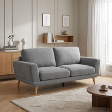 Load image into Gallery viewer, Tova Chenille 3 Seater Sofa - Ash Grey