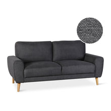 Load image into Gallery viewer, Suki Linen 3 Seater Sofa - Dark Grey