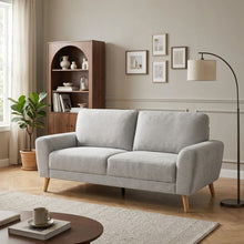 Load image into Gallery viewer, Suki Linen 3 Seater Sofa - Grey