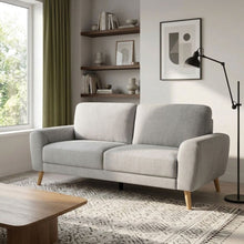 Load image into Gallery viewer, Suki Linen 3 Seater Sofa - Grey