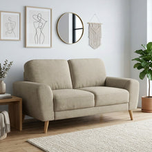 Load image into Gallery viewer, Suki Linen 2 Seater Sofa - Beige