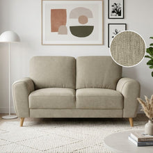 Load image into Gallery viewer, Suki Linen 2 Seater Sofa - Beige