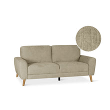 Load image into Gallery viewer, Suki Linen 3 Seater Sofa - Beige