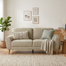 Load image into Gallery viewer, Suki Linen 3 Seater Sofa - Beige