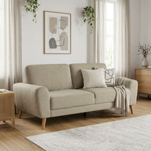 Load image into Gallery viewer, Suki Linen 3 Seater Sofa - Beige