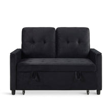Load image into Gallery viewer, Kauri Boucle  2 Seater Sofa Bed - Black